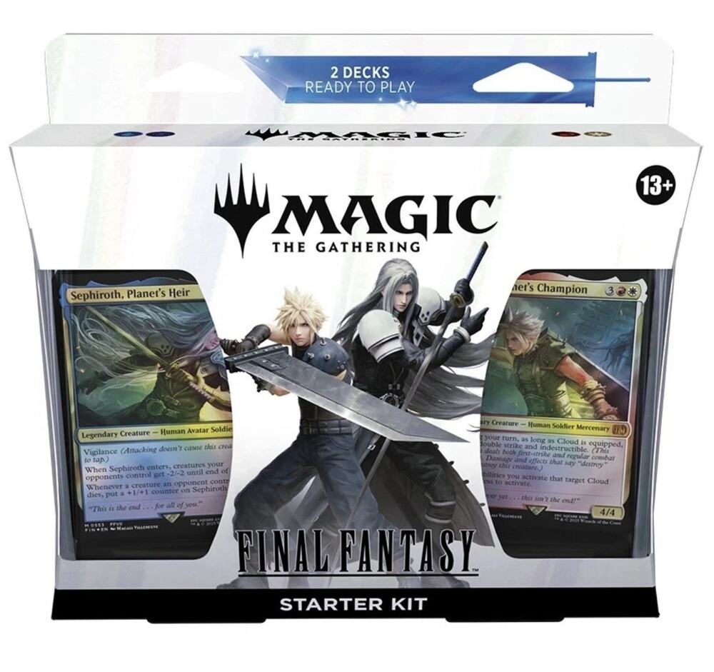 Magic The Gathering Final Fantasy Starter Kit 2 Ready To Play Decks New & Sealed